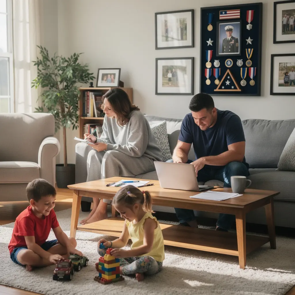 Obrazek osoby przeglądającej informacje o ubezpieczeniach w biurze.